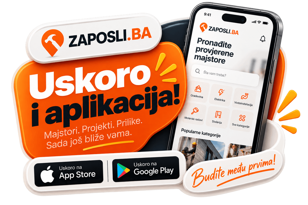 Uskoro i mobilna aplikacija Zaposli.ba